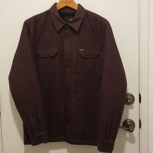 💥Hurley Auburn mens sherpa lined shirt/jacket💥